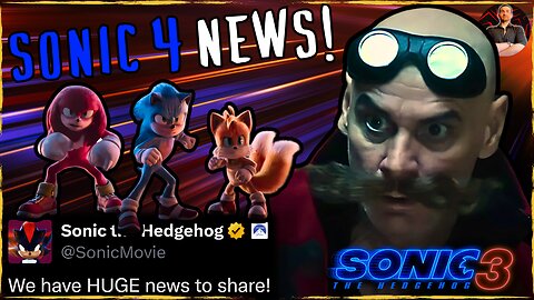 HUGE Sonic 4 News! Jim Carrey to Postpone Retirement For Robotnik!