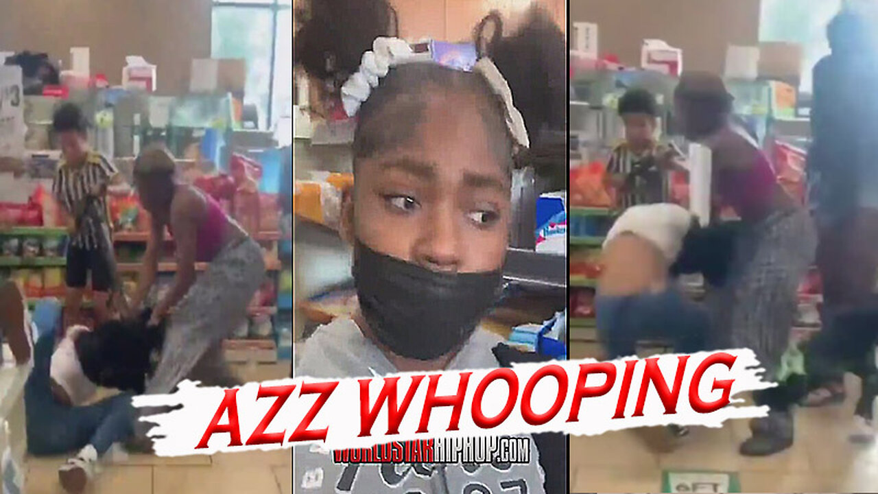 A Girl Gets Whoop in 7-11