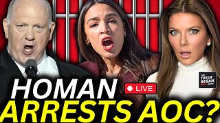 BREAKING: Trump Border Chief Tom Homan Threatens to ARREST AOC for THIS