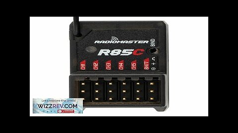 Radiomaster R85C 2.4GHz 4-in-1 RX Built-in TCXO Frsky D8/D16/SFHSS Compatible Receiver Review