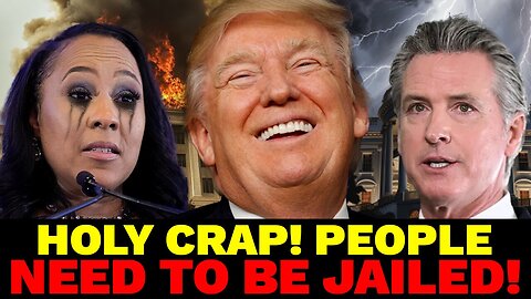 🚨I CAN'T BELIEVE WHAT JUST HAPPENED TO TRUMP! Newsom, Fani Willis & Alvin Braggs NEED INVESTIGATING!