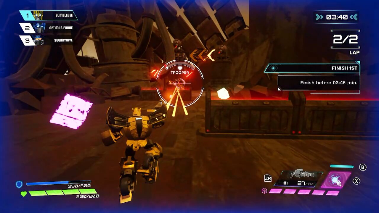 Transformers galactic trials