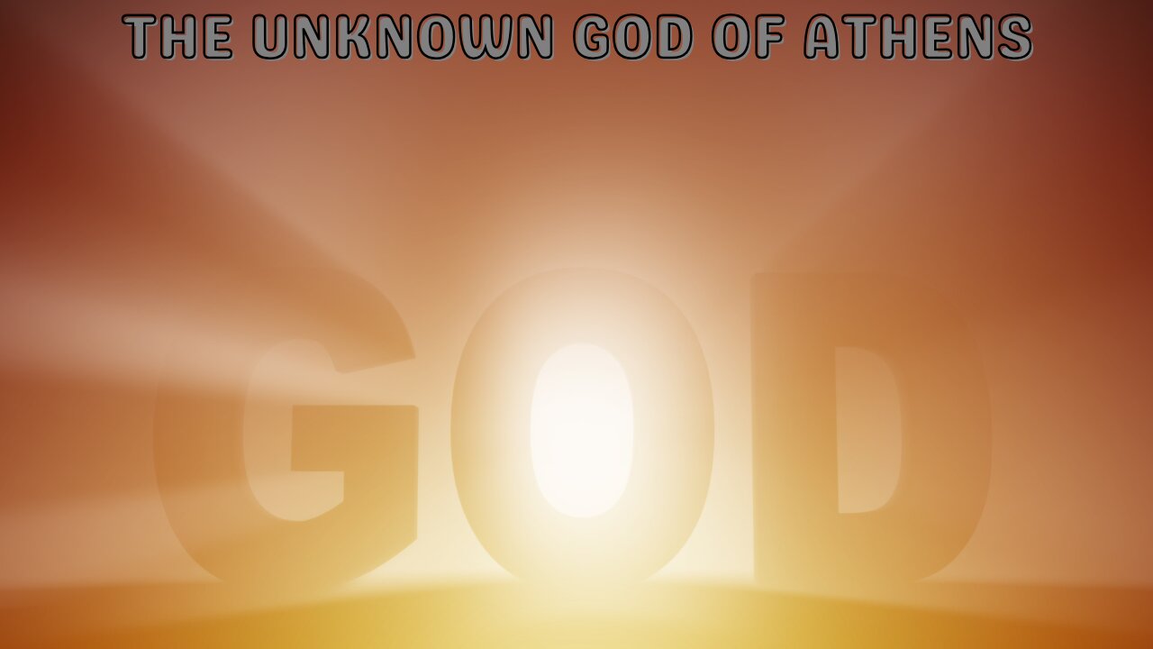 The Unknown God of Athens