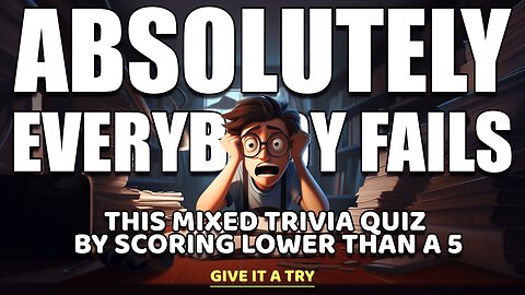 Quiz that tests your knowledge in a challenging manner