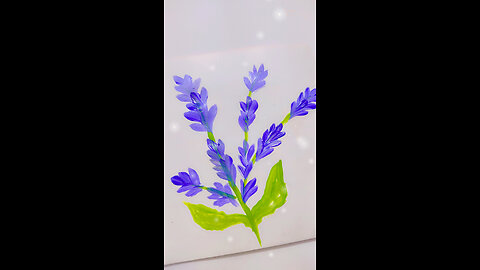 Easy way to paint beautiful Flower 💐 || Painting hacks 2025 #art #diy #craft #artpainting #shorts