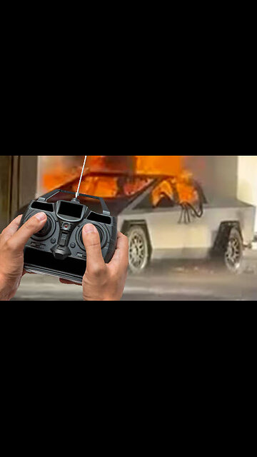 Cybertruck Turned Into a Land Drone To Bomb Trump Tower