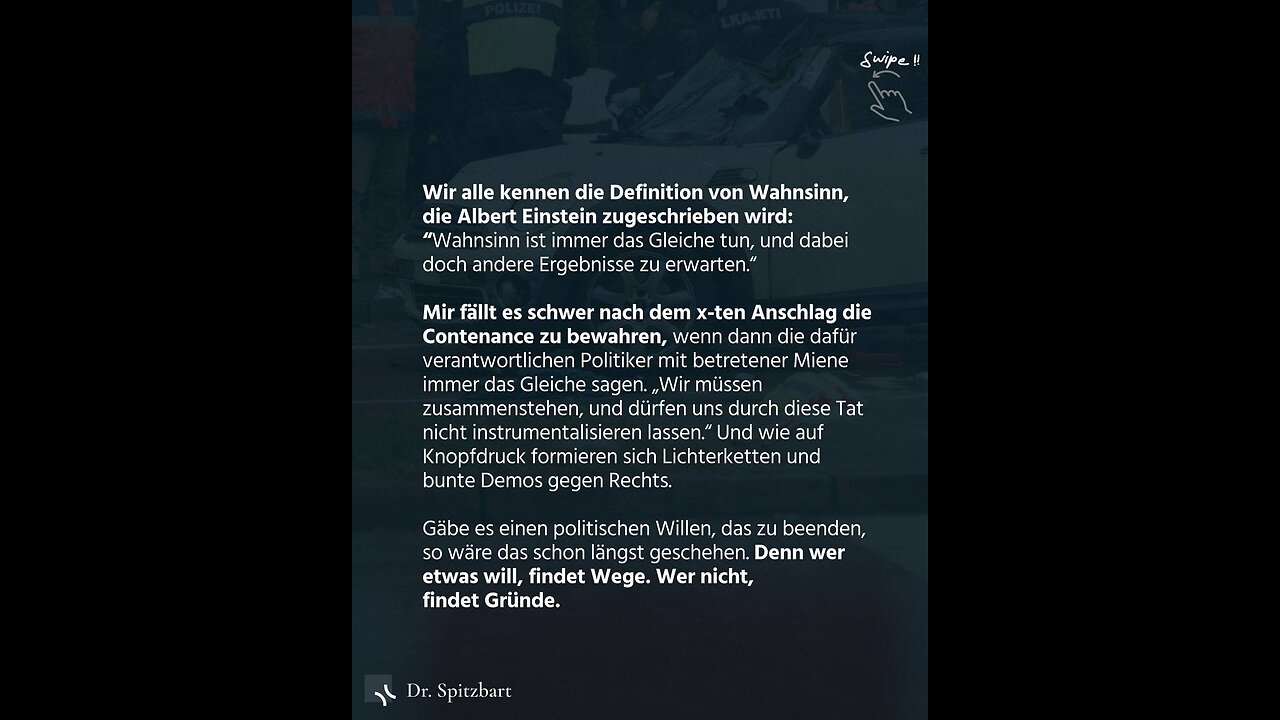 Es ging nie um Gesundheit