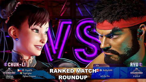 Kuya Kalbo SF6 Ranked Match Roundup. Chun Li 4 star Diamond Rank [Hori Fight Stick]