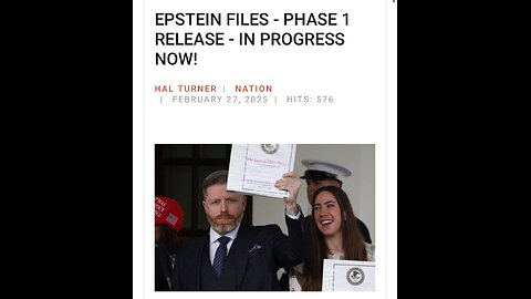 [Epstein] Files | Phase 1. (Check Description)