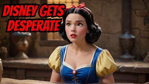 Disney Gets DESPERATE Using 1937 Snow White Footage in NEW Trailer