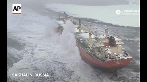 Parts of Russia’s Sakhalin Region on high alert after Chinese cargo ship runs aground off coast
