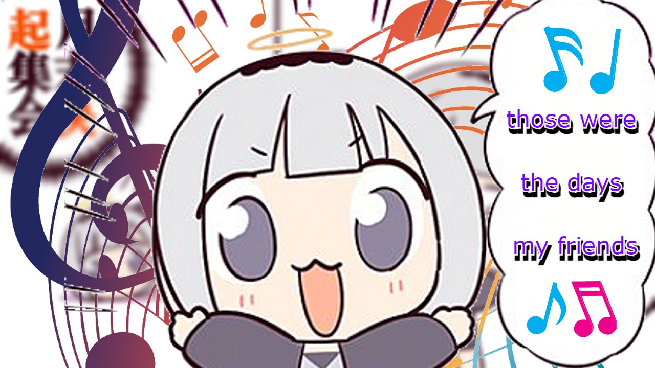 vtuber shirayuri Lily sings - those were the days my friend