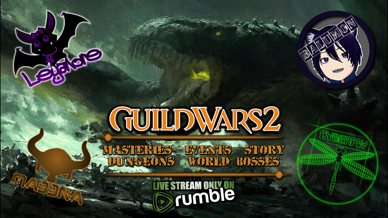 [Co-Op] Guild Wars 2 with MADDNA, BaLuMon & cyberf1y