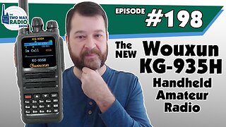 The new Wouxun KG-935H Tri Band Amateur Two Way Radio | TWRS 198