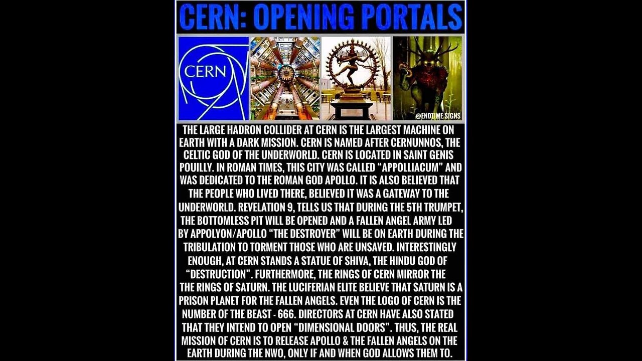 Portals, Dimensions, and Time Wars: The Secrets of CERN