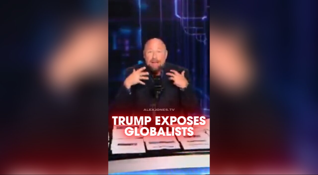 Alex Jones: Trump Exposes Globalists For Trying To Bankrupt America - 3/7/25