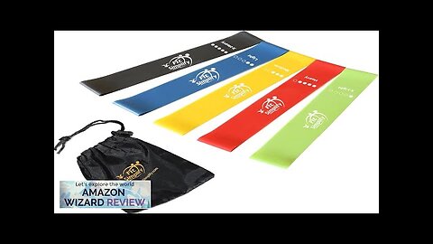 Fit Simplify Resistance Loop Exercise Bands with Instruction Guide and Carry Bag, Review