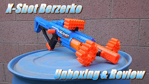 X-Shot Insanity Berzerko (Unboxing & Review)