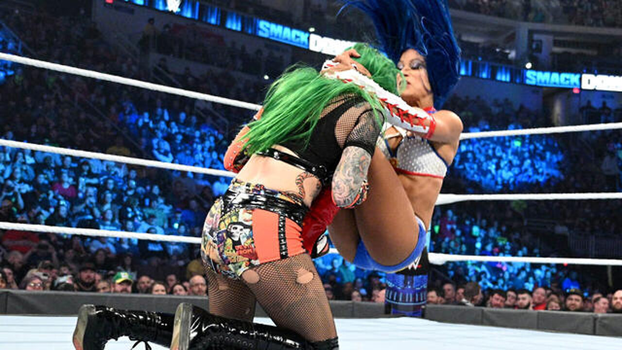 Sasha Banks vs. Shotzi: SmackDown, Feb. 25, 2022 @WWE