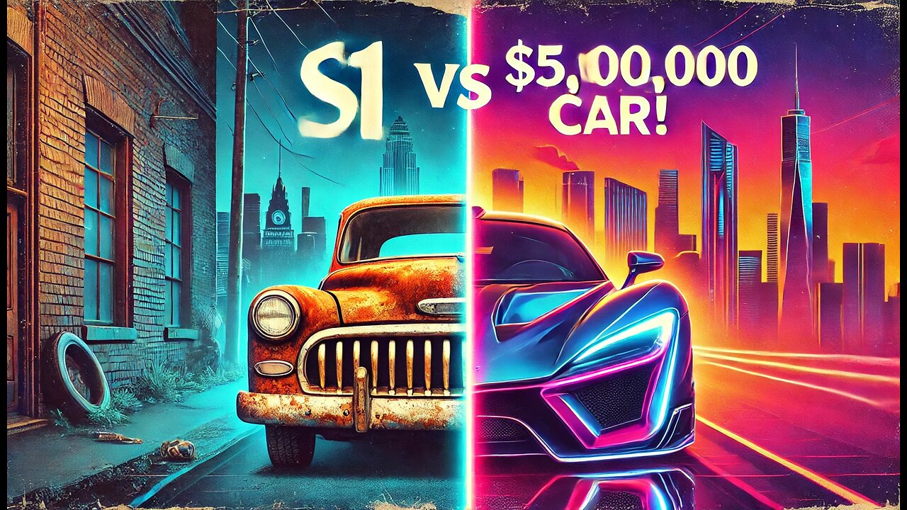 $1 vs $5,000,000 Car!