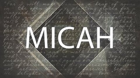 Micah 6 // Do Justly, Love Mercy, Walk Humbly