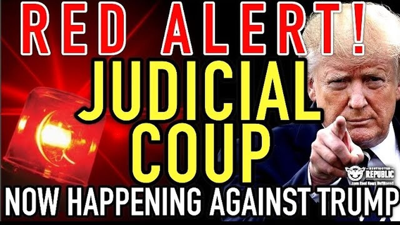 RED ALERT! Judicial COUP Now Happening Against Trump! It’s All Crashing Down!