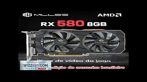 MLLSE AMD RX 580 8GB 2048SP 8Pin Placa De Video Gaming Graphics Review