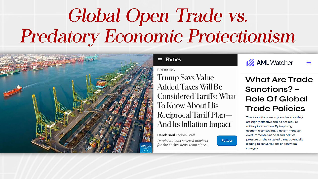 Global Open Trade vs. Predatory Economic Protectionism - AsianCenturyPH.com Forum