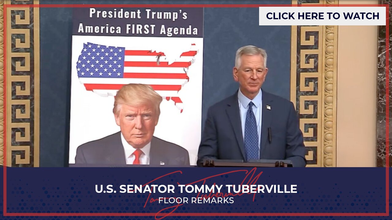 Senator Tuberville Speaks on the Senate Floor to Recap Biden Era Ahead of Trump's Inauguration