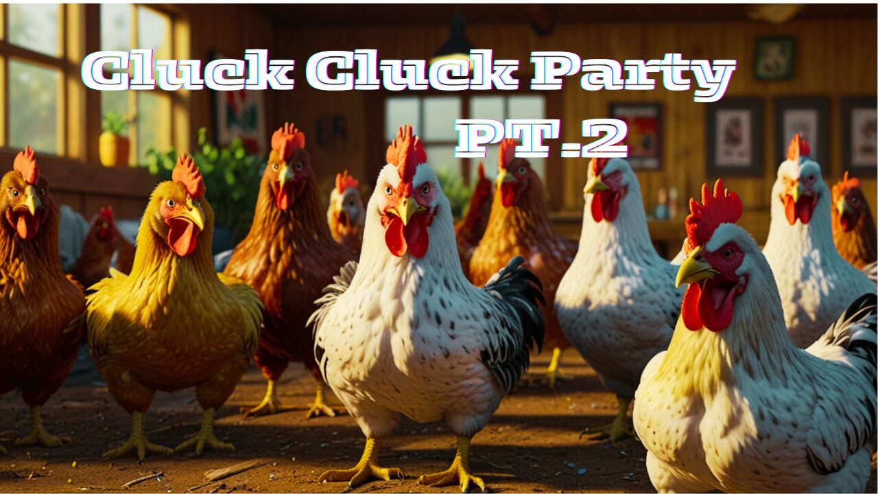 🎶 Cluck Cluck Party Pt.2 – The Ultimate Chicken Dance Song for Kids! 🐔💃
