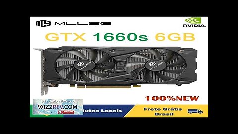 MLLSE Gaming Graphics Card GTX 1660 Super 6GB Placa De Video GDDR6 Review