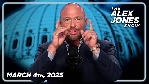 THE ALEX JONES SHOW - 3/4/2025: Trump Tariffs Hit, Shaking Globalist System To Its Foundations! PLUS, Zelensky Publicly Surrenders To Trump, Says He Will “Work Under Trump’s Strong Leadership!”