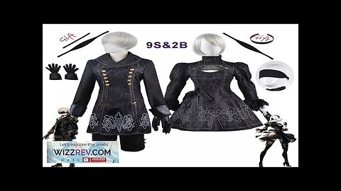 Anime Nier Automata Cosplay 9S Yorha 2B Cosplay Suit Male Women Outfit Review