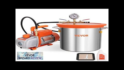 VEVOR 3 Gallon Vacuum Chamber and 3.5 CFM Pump Kit Tempered Glass Review