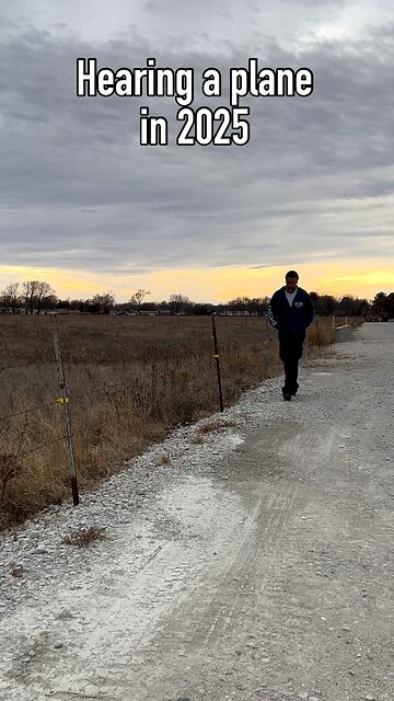 Hearing a plane 2025