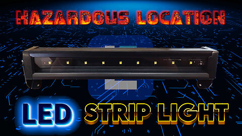 LED Strip Light for Hazardous Location Lighting - 13.38" Surface Mount Bar