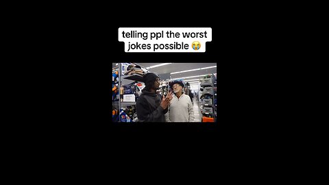 Telling People The Worst Jokes In Walmart