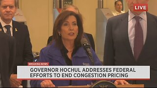 NY Gov Hochul Whines That Trump Ended Congestion Pricing