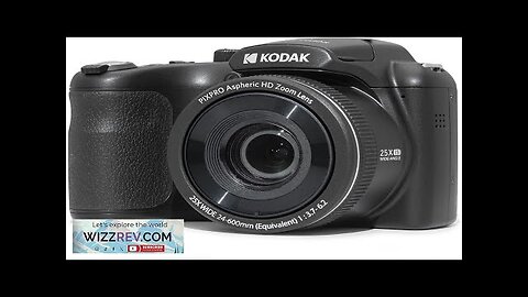 KODAK PIXPRO AZ255-BK 16MP Digital Camera 25X Optical Zoom 24mm Wide Angle Review