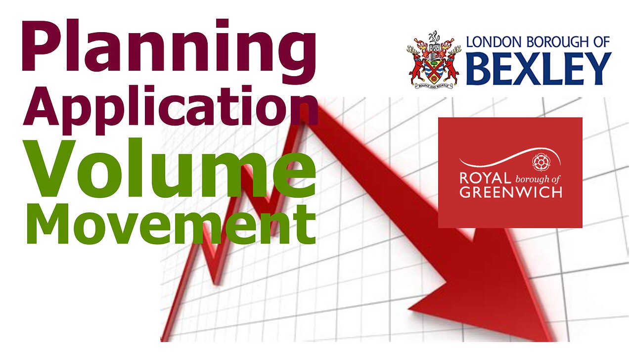 Recent Trends in Planning Application Numbers for Bexley and Greenwich