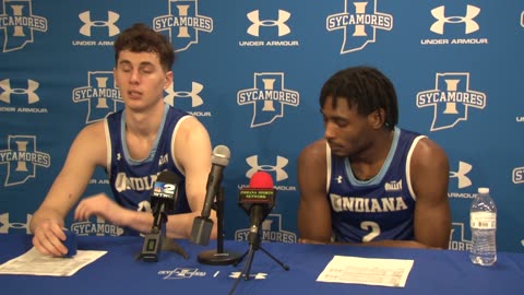 Indiana State vs. Missouri State Post-game Press Conference with #Camp Wagner & #2 Samage Teel