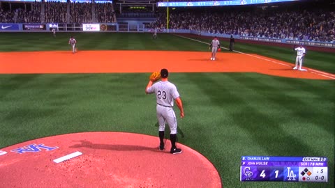 MLB The Show: Colorado Rockies vs Los Angeles Dodgers (S10 NLDS G4)