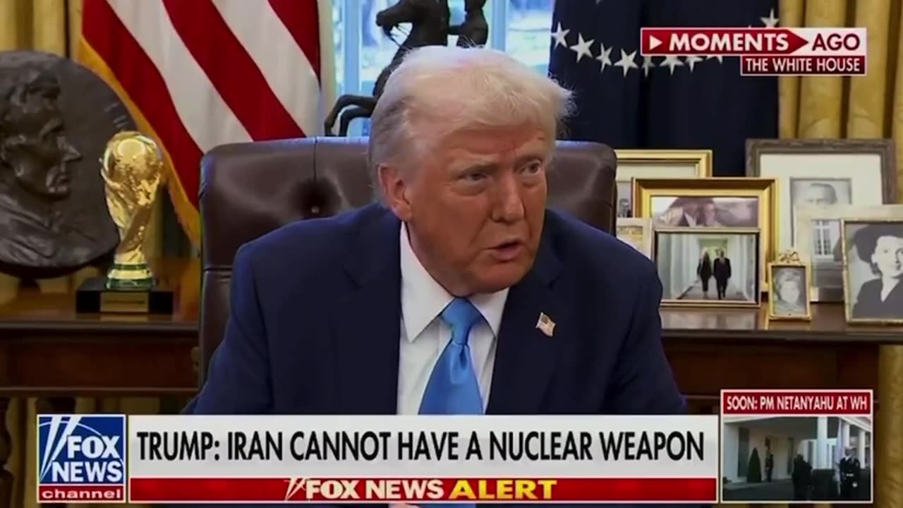 President Trump Says He Left Instructions to Obliterate Iran if they Assassinate Him