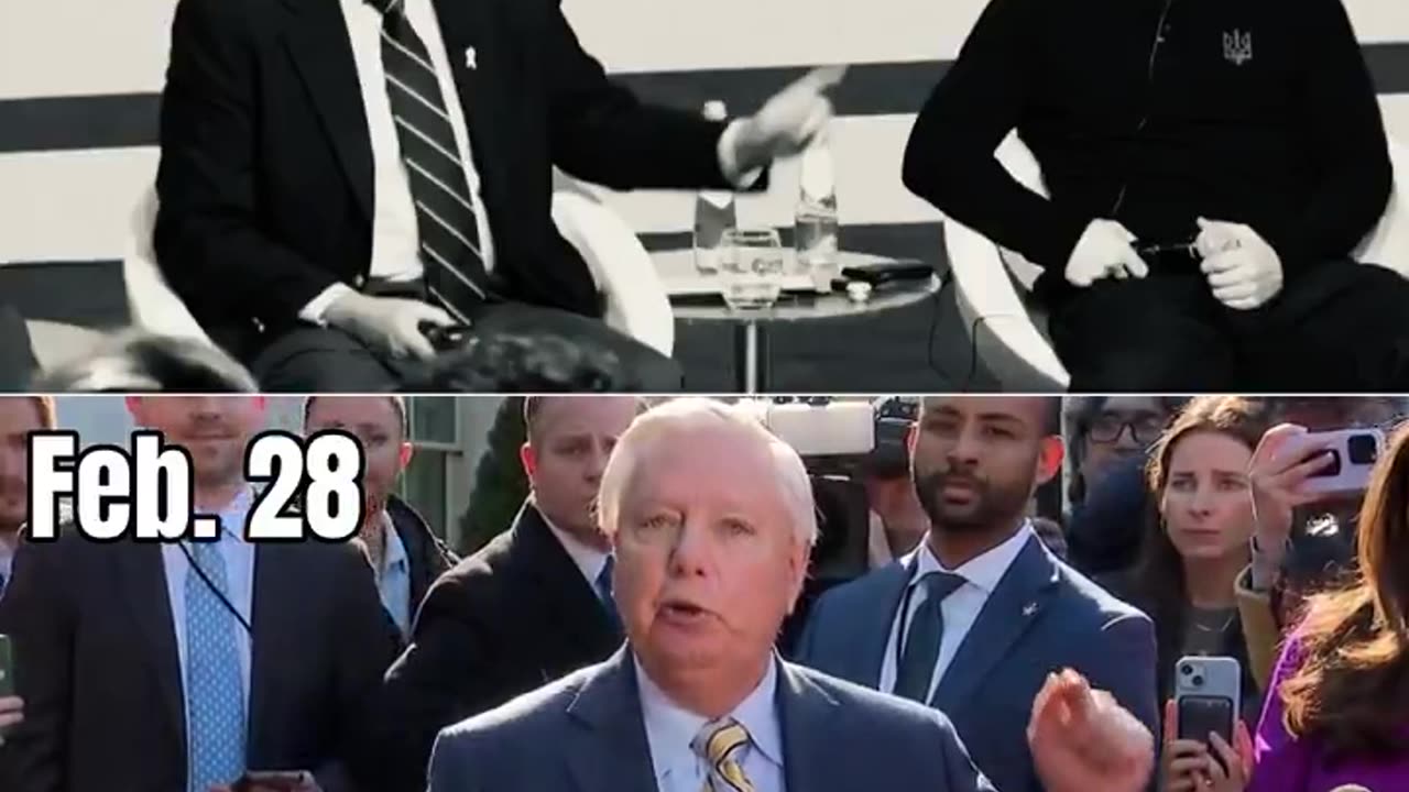 Garbage Senator Lindsey Graham Now calling For Zelensky's Removal, Despite being Zelensky's BIGGEST groupie for years