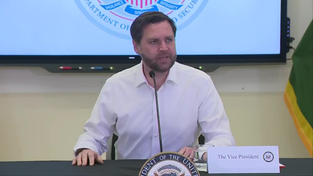 JD Vance: "We didn’t need new laws to secure the border. We needed a new president."