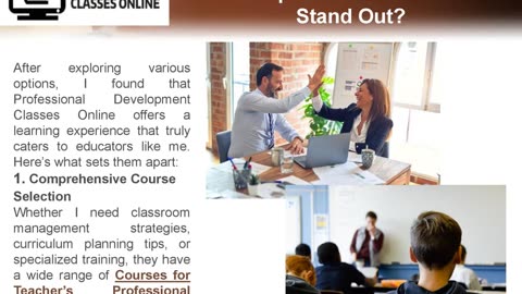 Elevate Your Teaching Career with Online Professional Development Courses