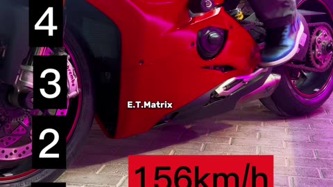 Maximum speed for each gear on a Ducati Panigle V4S