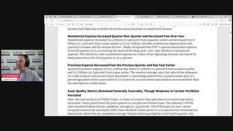 Episode 334: Review of FDIC Quarterly Banking Profile for Q4 2024