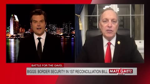 Biggs w Matt Gaetz: Reconcln Bill to incl. Border Security, 5 R's demanding amnesty to vote for it