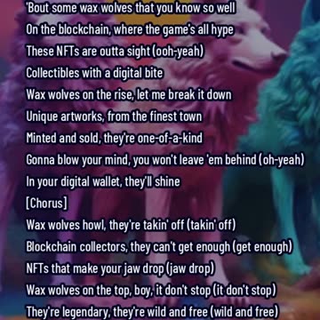 WAX Wolves Rap Story - Copyright Free Music